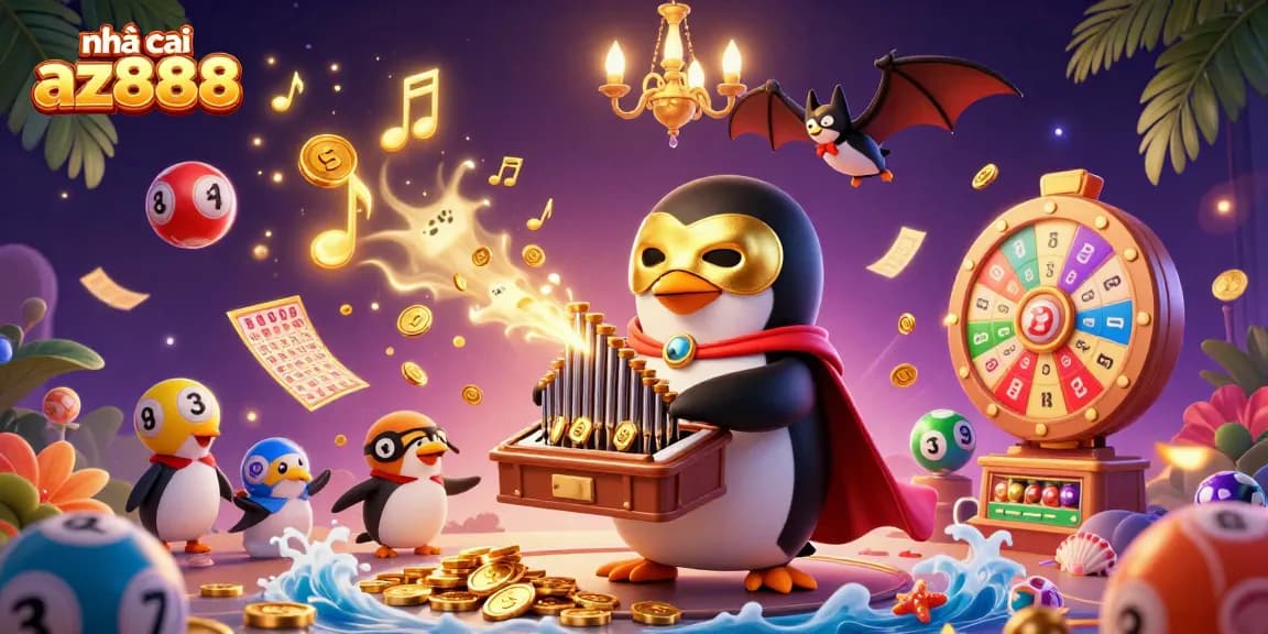 nhà cái az888 reveals vibrant casino experience with cartoon characters and dynamic game elements