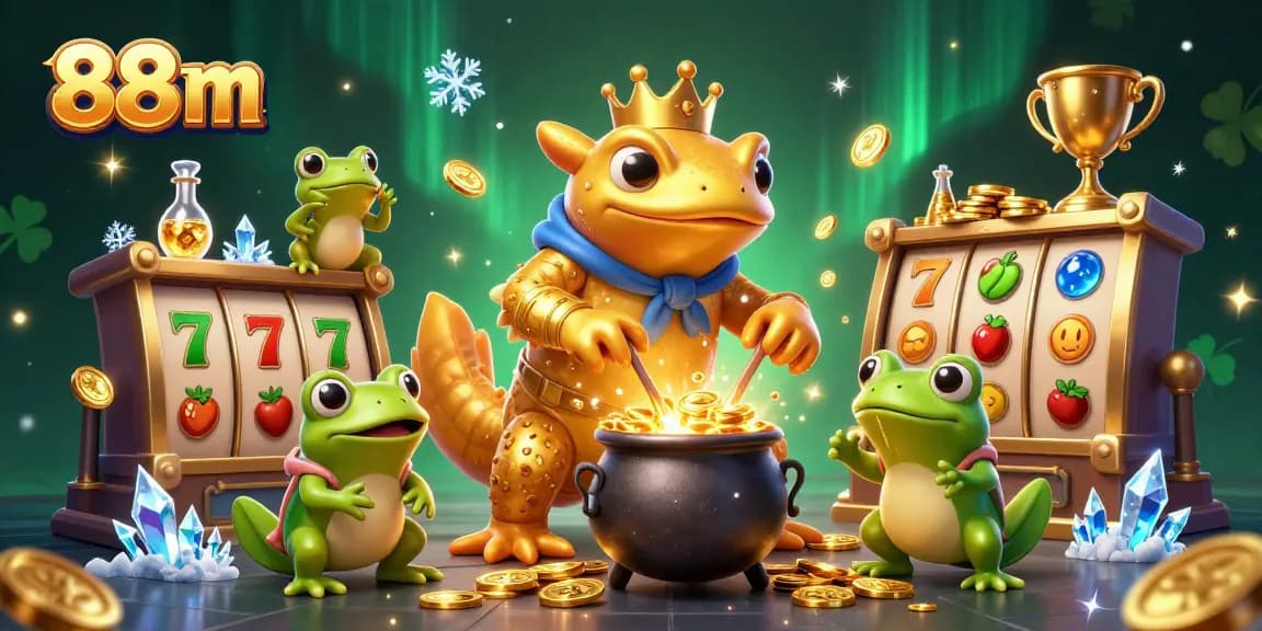 Win big with 88 m at the stunning slot games featuring magical gold transforming characters.