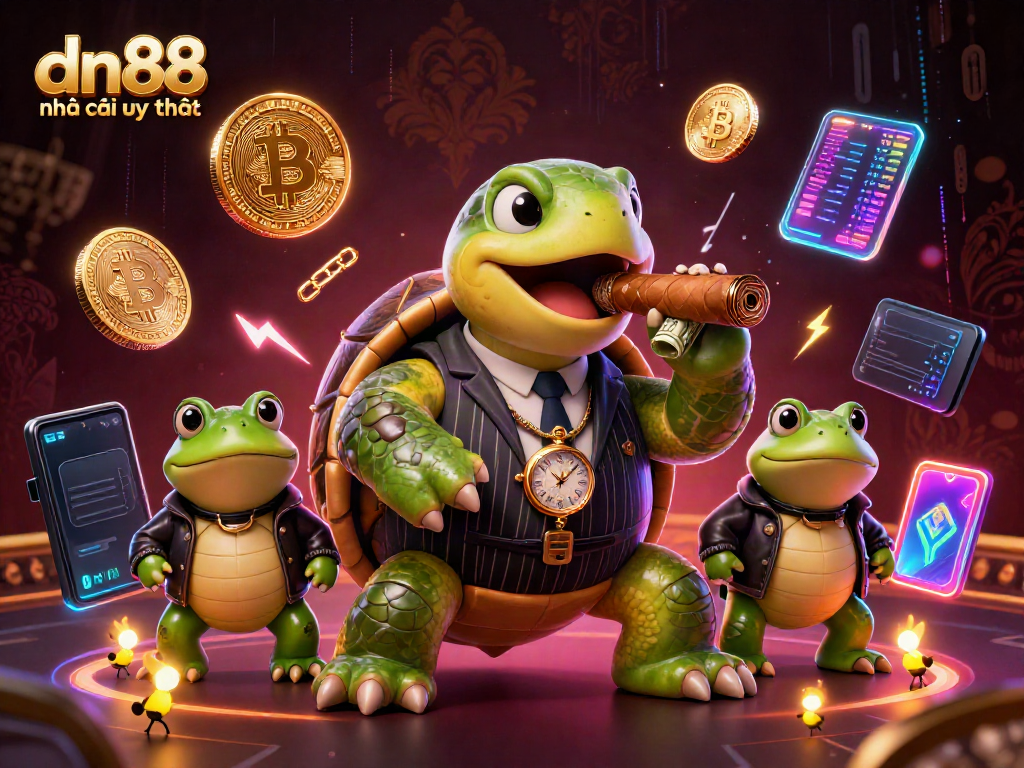 Experience the thrill with dn88 nhà cái uy tín showcasing unique cartoon characters and engaging gaming elements.