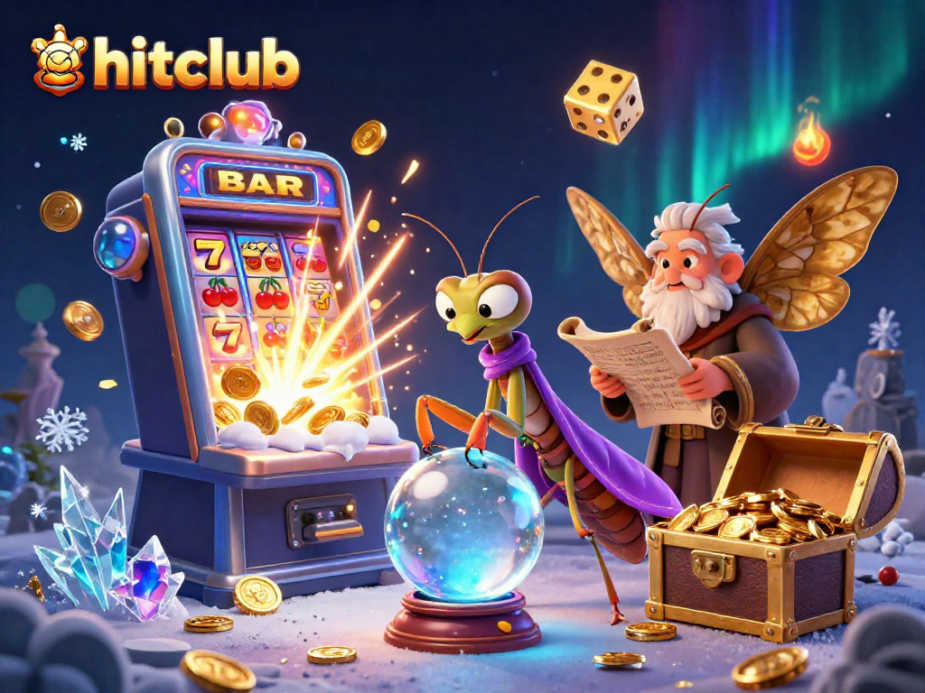 Experience hitclub’s thrilling slot action with fortune tellers and magical elements!