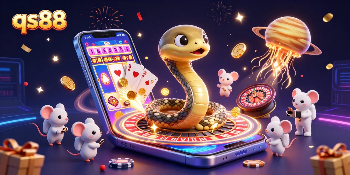 Experience thrilling bets and games at qs88 with colorful slot action and cosmic surprises!