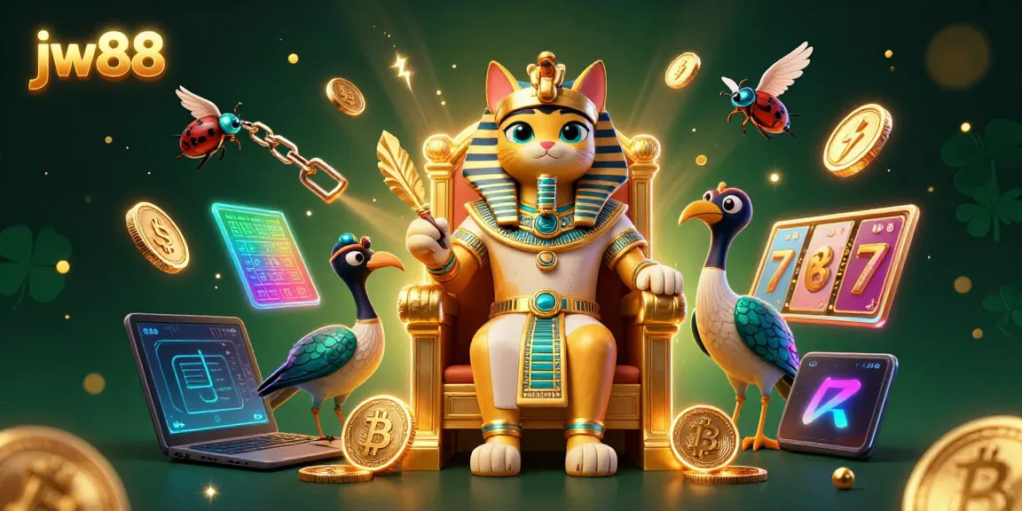 Experience thrilling gaming at jw88, featuring vibrant slot reels and dynamic characters in action.