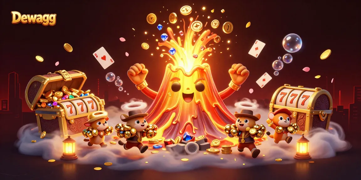 Dewagg offers thrilling casino experiences with rich treasure scenes and dynamic game elements.