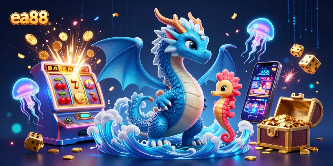 Experience thrilling jackpots at ea88 with exciting slot machines and vibrant underwater characters.
