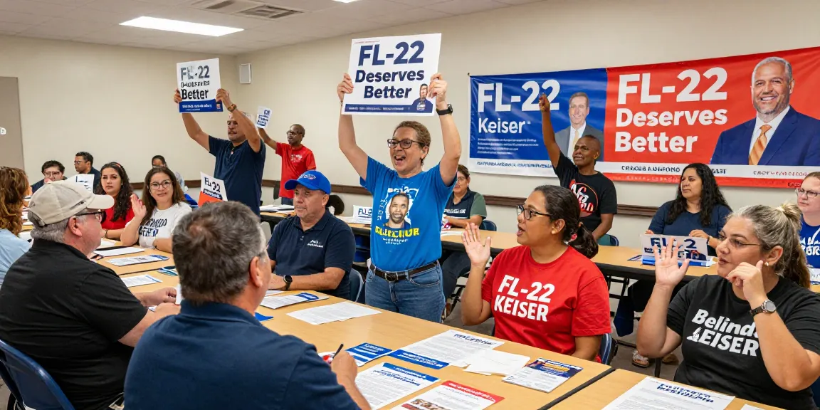 Community rally focused on Casey Askar's candidacy with engaging supporters.