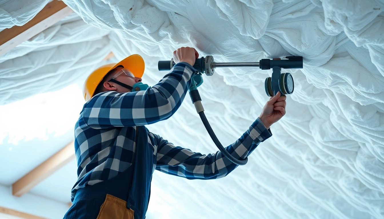 Expert performing loft spray foam removal in a well-lit attic, highlighting the removal process.