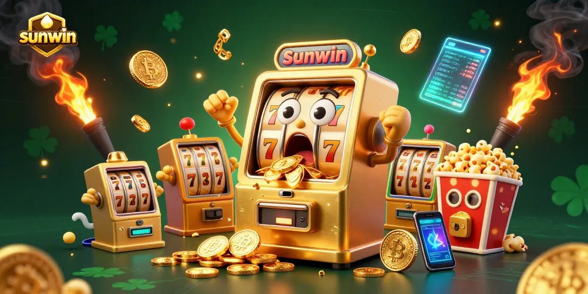Win with sunwin while the golden slot machine surprises everyone with coins!