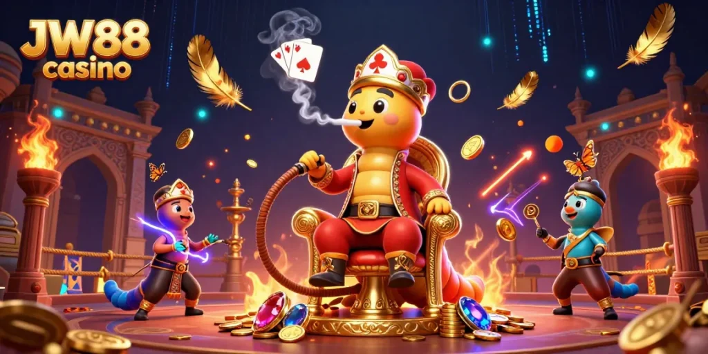 Experience thrilling gameplay at JW88 casino with vibrant, ultra-detailed 3D visuals.